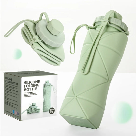 FlexaHydrate: The Ultimate Foldable Silicone Water Bottle